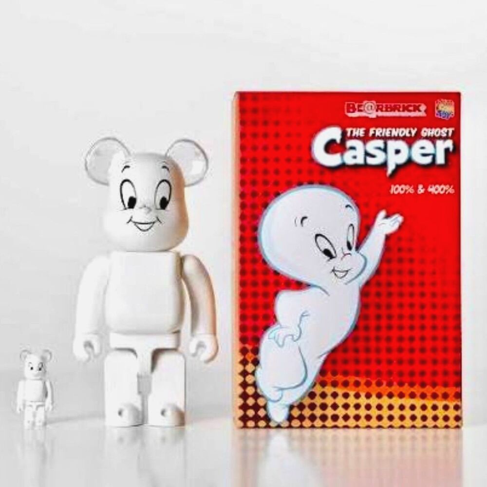 CASPER THE FRIENDLY GHOST MEDICOM TOY BE@RBRICK - NEW